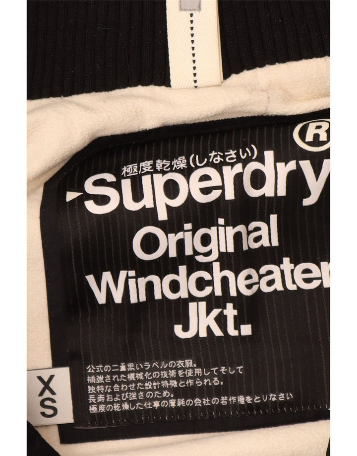 Superdry Herren The Windcheater Graphic Windjacke UK 34 XS Schwarz
