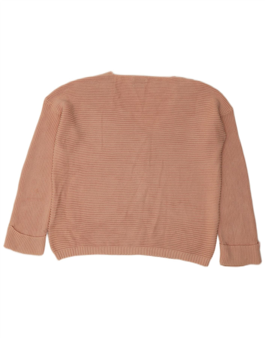 Massimo Dutti Damen-Pullover mit V-Ausschnitt, UK 16, Größe L, Rosa