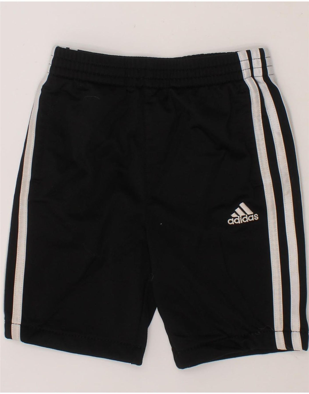 ADIDAS Boys Sport Shorts 4-5 Years  Black Polyester Vintage Adidas and Second-Hand Adidas from Messina Hembry 