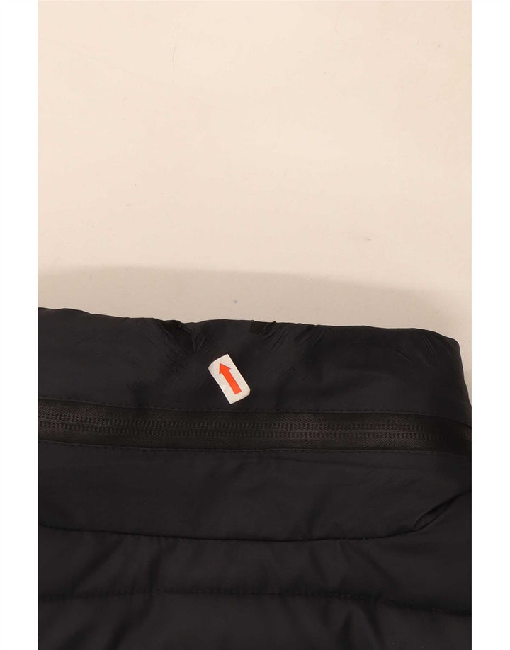 Superdry Herren Wattierte Jacke UK 38 Medium Schwarz Polyester