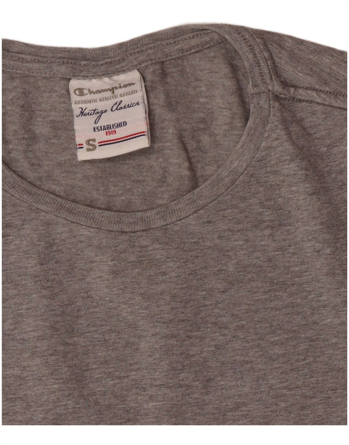 CHAMPION Damen Heritage Classics Top Langarm UK 10 Small Grau