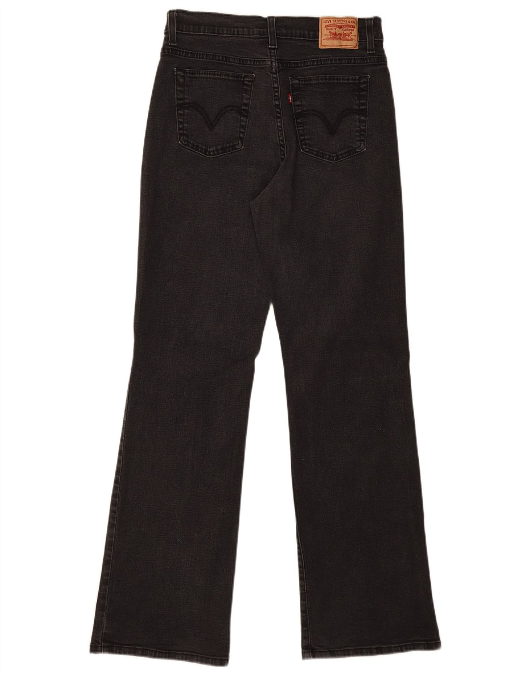 LEVI'S Damen 512 Perfekt schlankmachende Bootcut-Jeans W28 L31 Grau