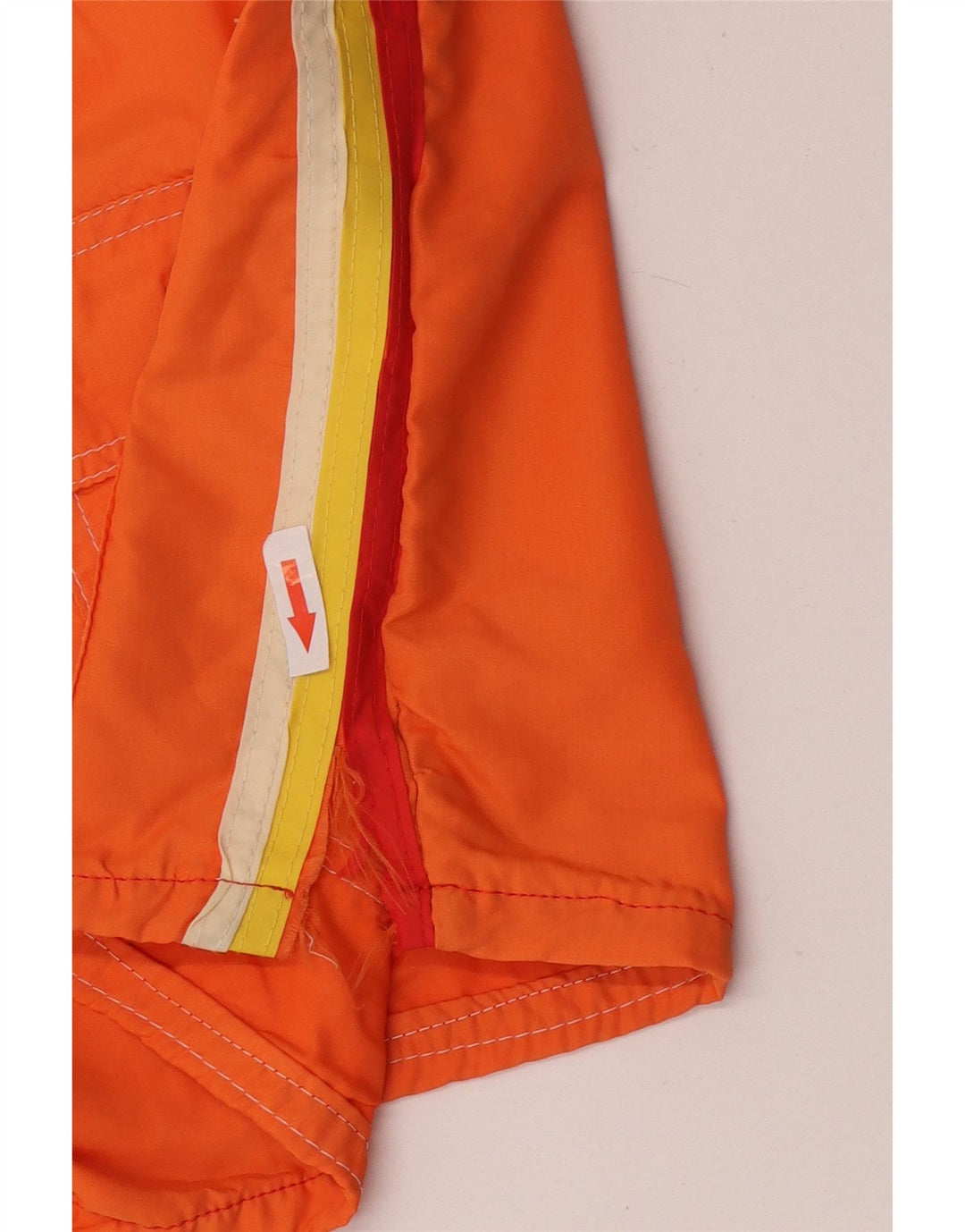 Sundek Herren-Badeshorts, groß, orangefarbenes Nylon