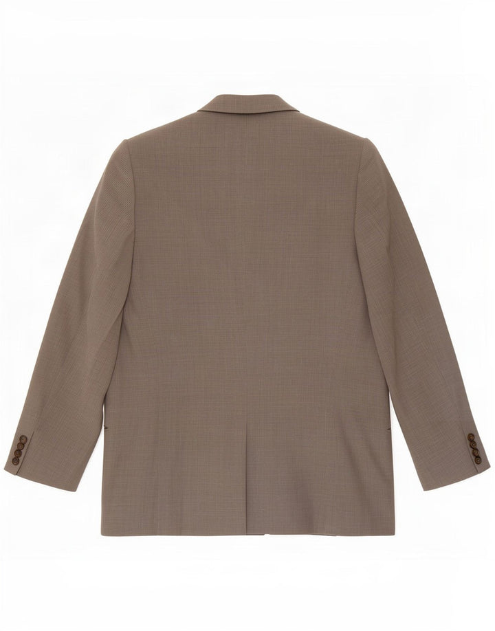 Giorgio Armani Herren 3-Knopf-Blazerjacke IT 54 2XL Graue Wolle