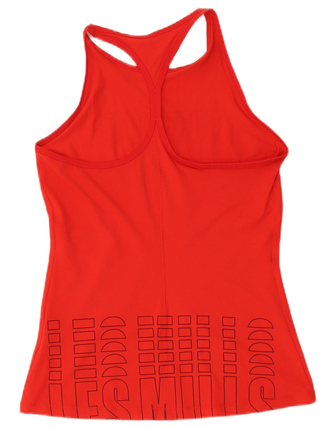 Reebok Damen Bodypump Graphic Weste Top UK 12/14 Mittelrotes Polyester