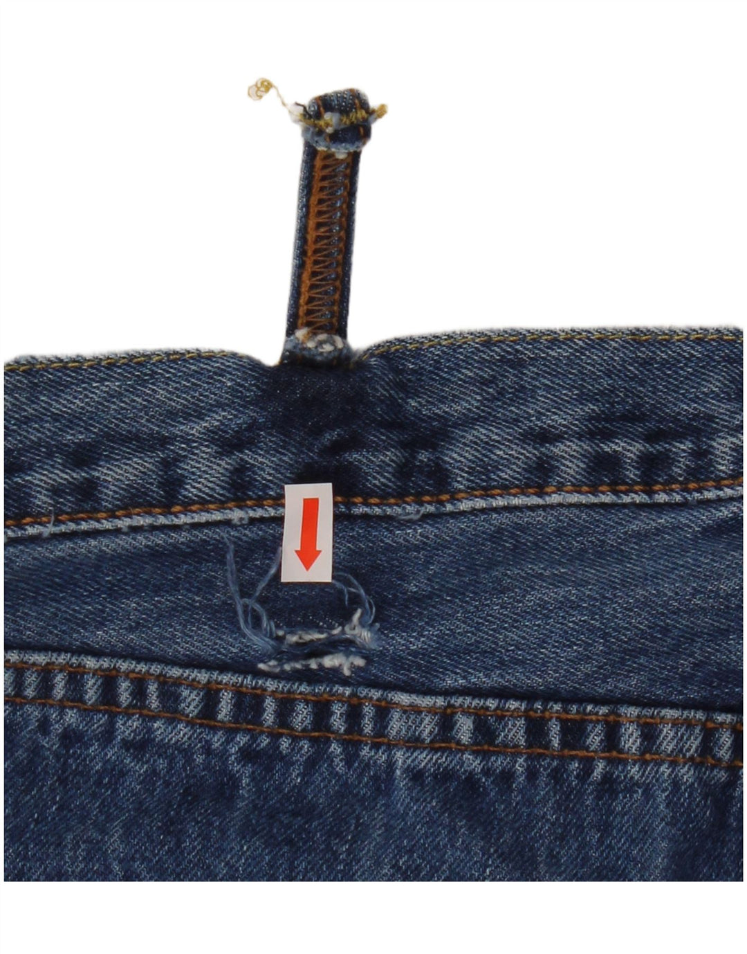 Levi's Herren 501 Straight Jeans W38 L29 Blaue Baumwolle