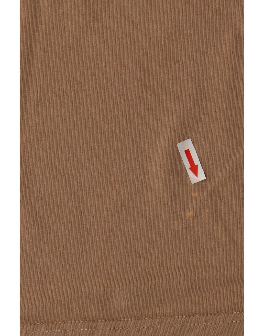 Nike Damen Crop T-Shirt Top UK 14 Mittelbeige Baumwolle