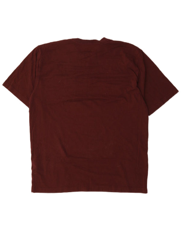Carhartt Herren Tall Loose Fit T-Shirt Top Large Braun Baumwolle