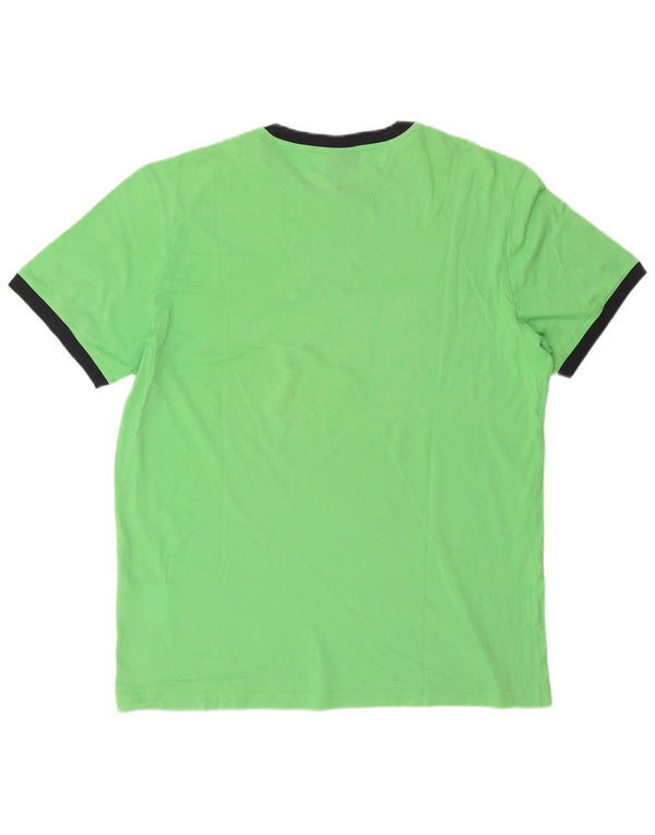 Champion Herren T-Shirt Top 2XL Grüne Baumwolle
