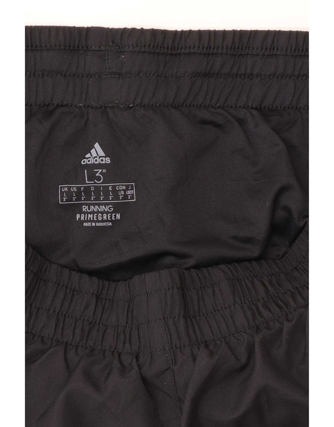 Adidas Damen Sportshorts Large W32 L3 Schwarz Polyester