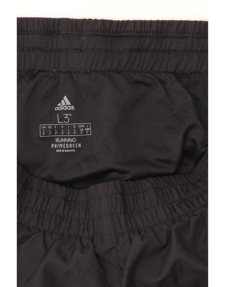 Adidas Damen Sportshorts Large W32 L3 Schwarz Polyester