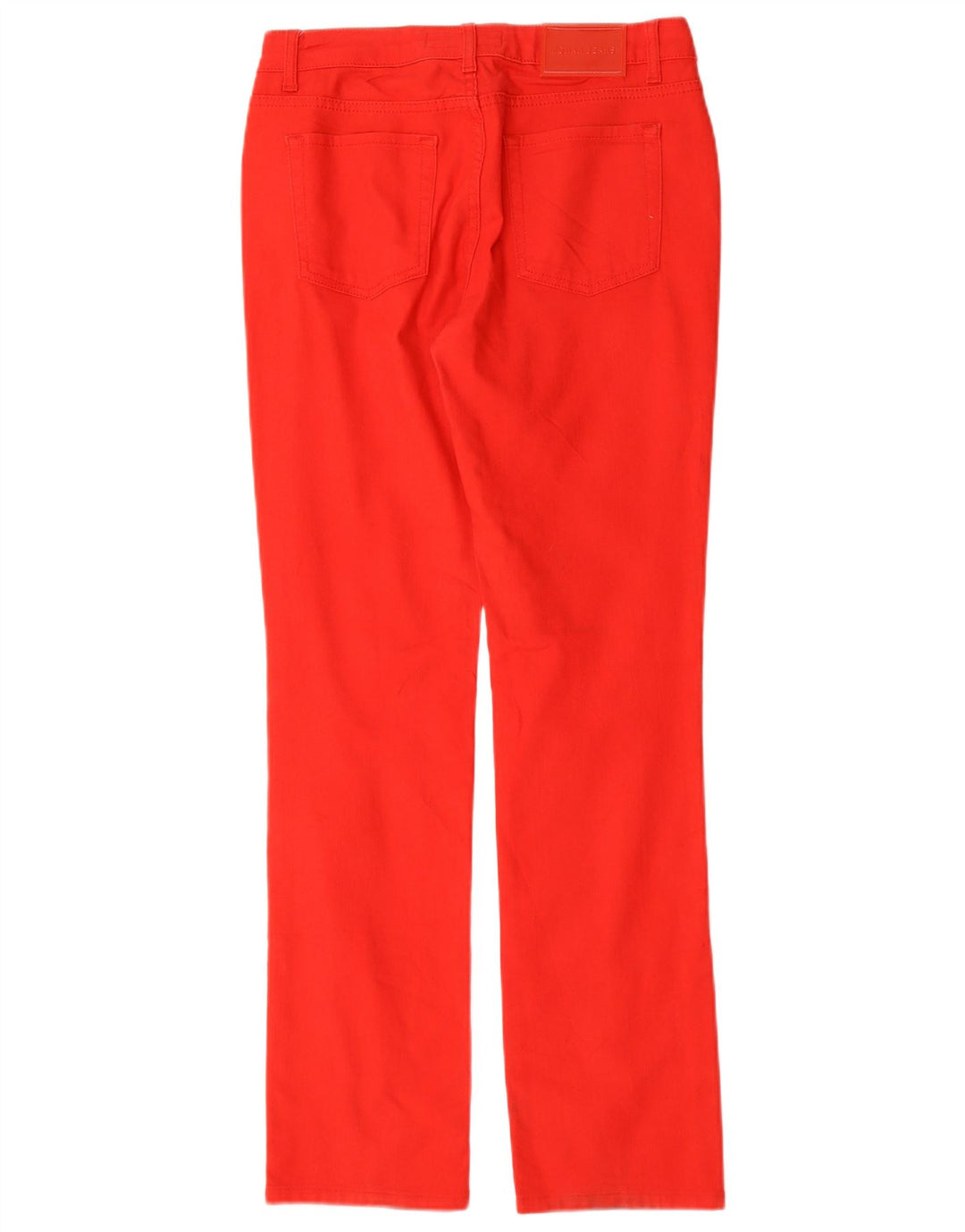 Zara Damen Straight Jeans EU 40 Medium W30 L31 Rote Baumwolle