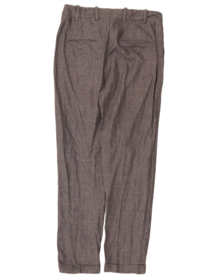Gerade Chino-Hose für Damen von Zara, Größe M, W28, L27, Grau