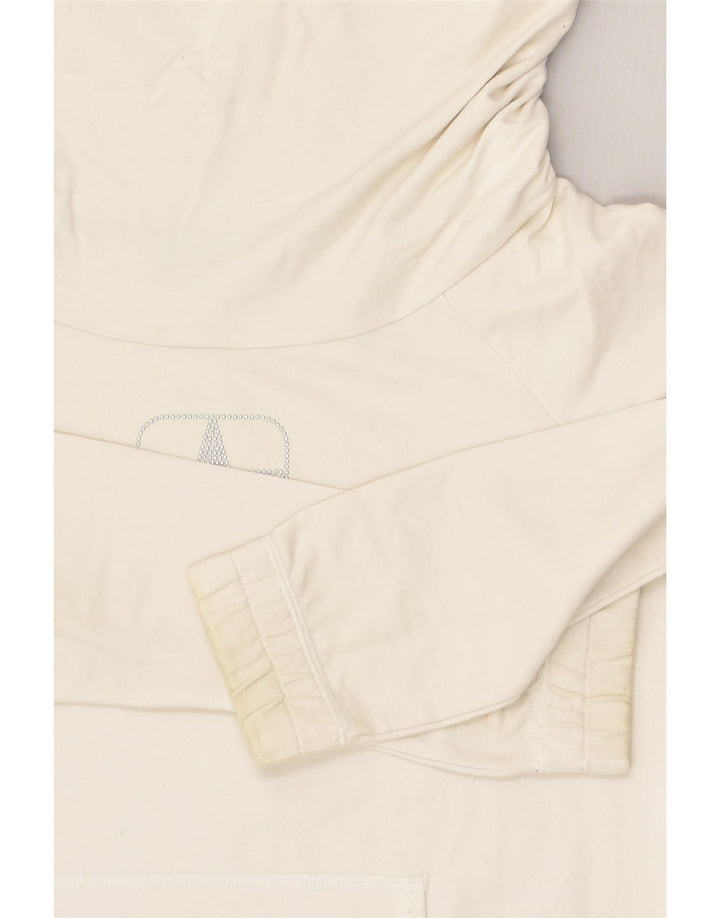 CONVERSE Womens Sweatshirt Jumper UK 18 XL White Cotton | Vintage Converse | Thrift | Second-Hand Converse | Used Clothing | Messina Hembry 