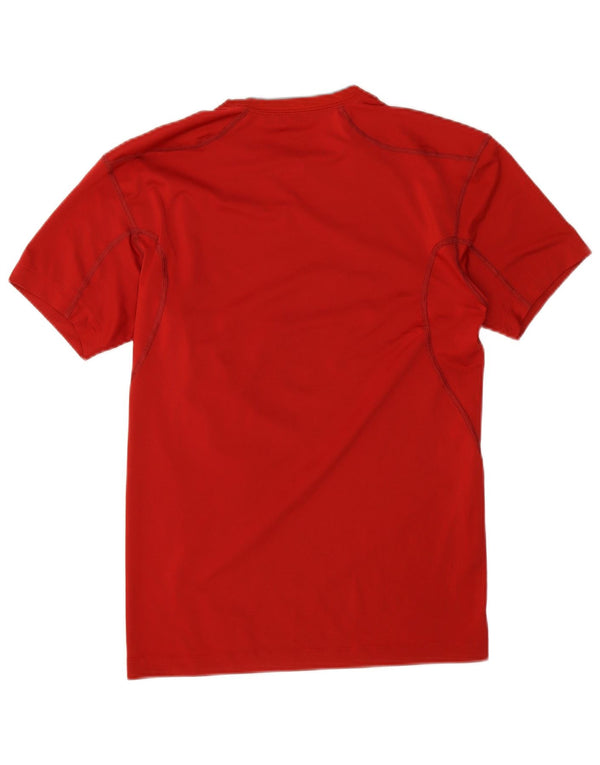 Nike Herren T-Shirt Top UK 42/44 Large Rot