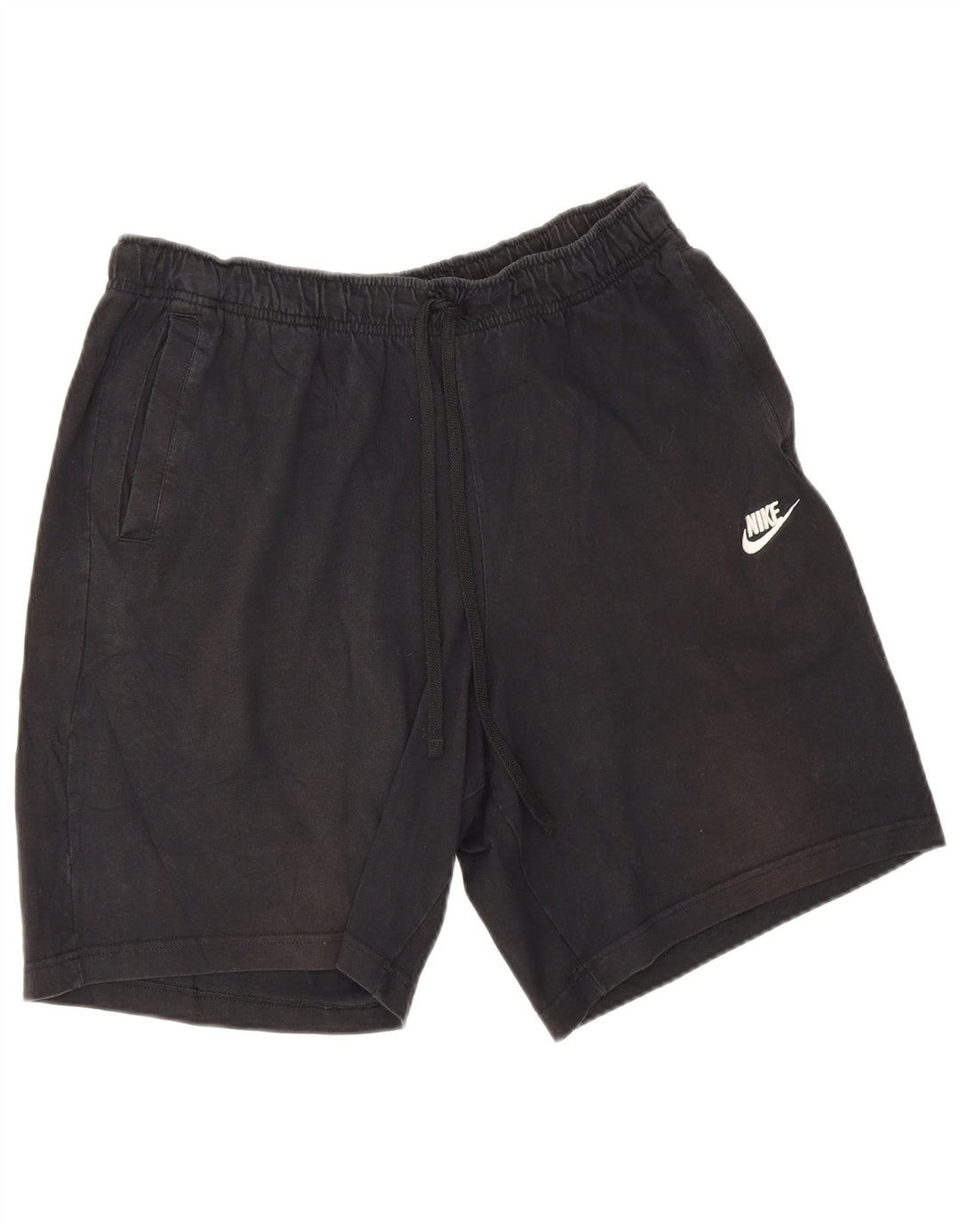 Nike Herren-Sportshorts, groß, aus schwarzer Baumwolle