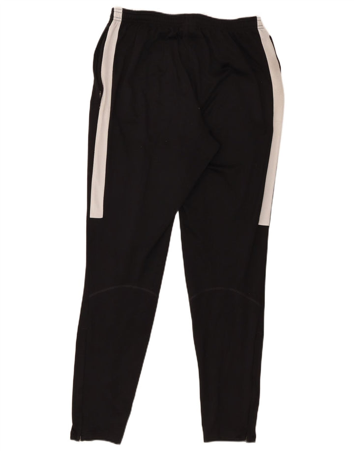 Nike Herren Dri Fit Trainingshose Mittelschwarzes Colourblock-Polyester