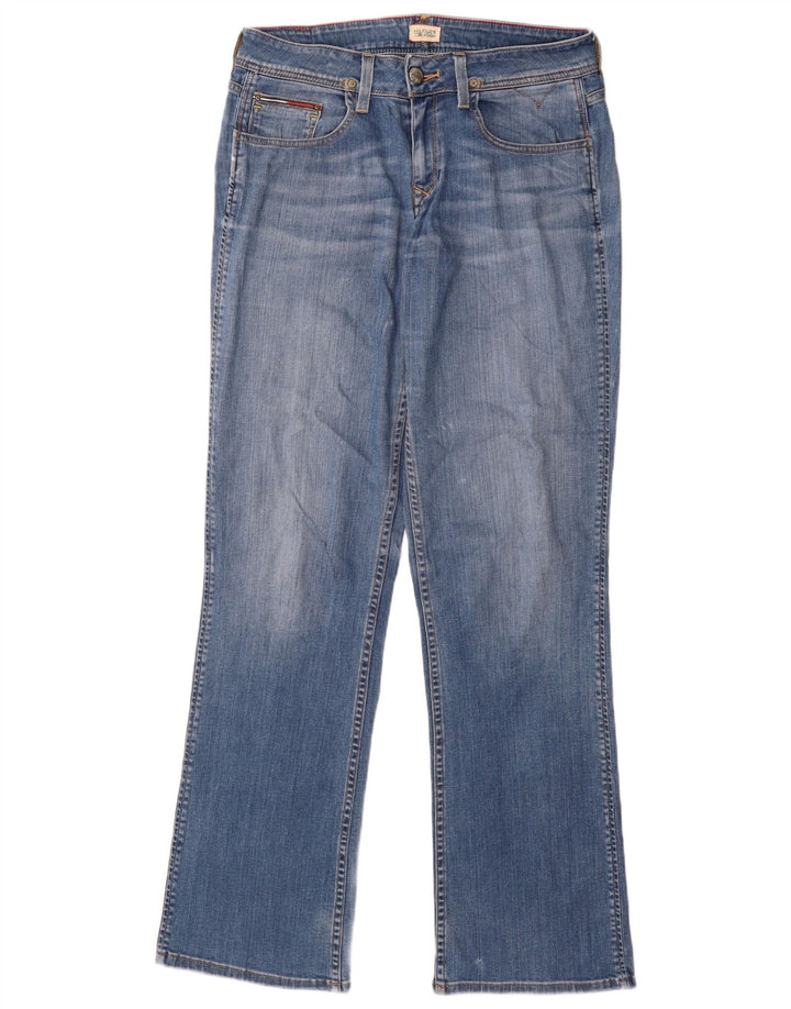 TOMMY HILFIGER Damen Bootcut Jeans W31 L34 Blaue Baumwolle