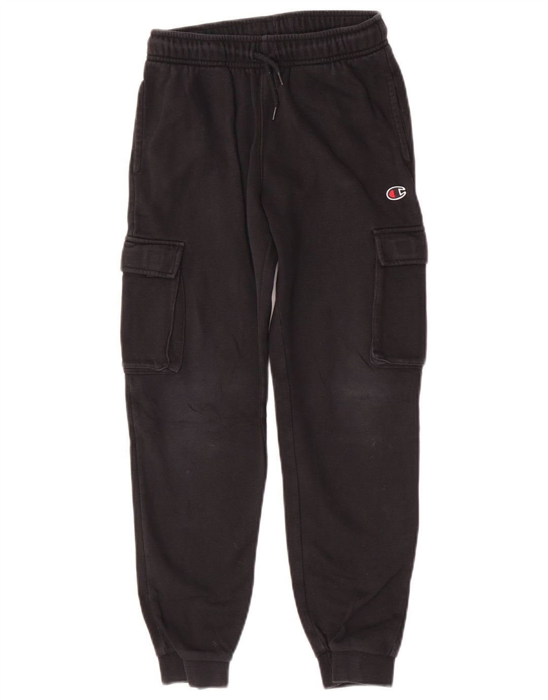 Champion Jungen-Trainingshose, Jogginghose, 9–10 Jahre, mittelgroß, Schwarz