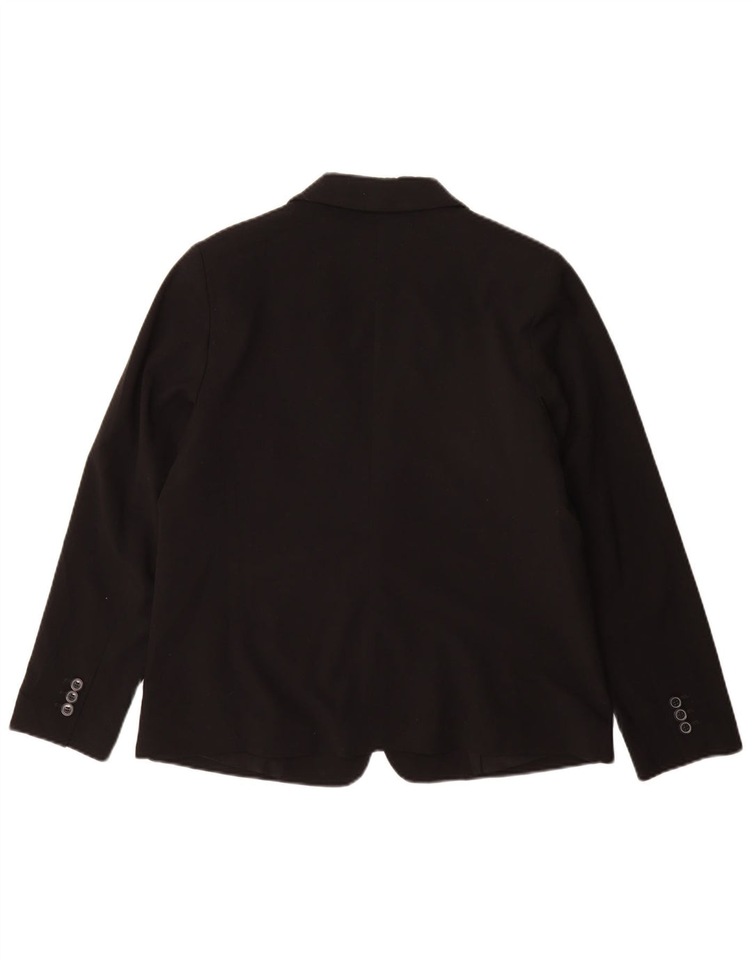 Marks & Spencer Damen-Blazer mit 1 Knopf, Gr. 14, Größe L, Schwarz, Polyester