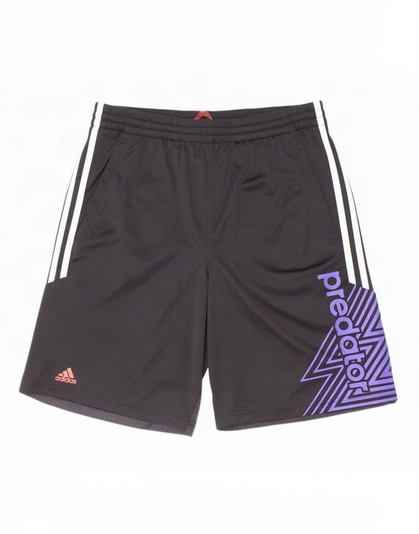 Adidas Jungen Predator Graphic Sport Shorts 15-16 Jahre Schwarz Geometrisch