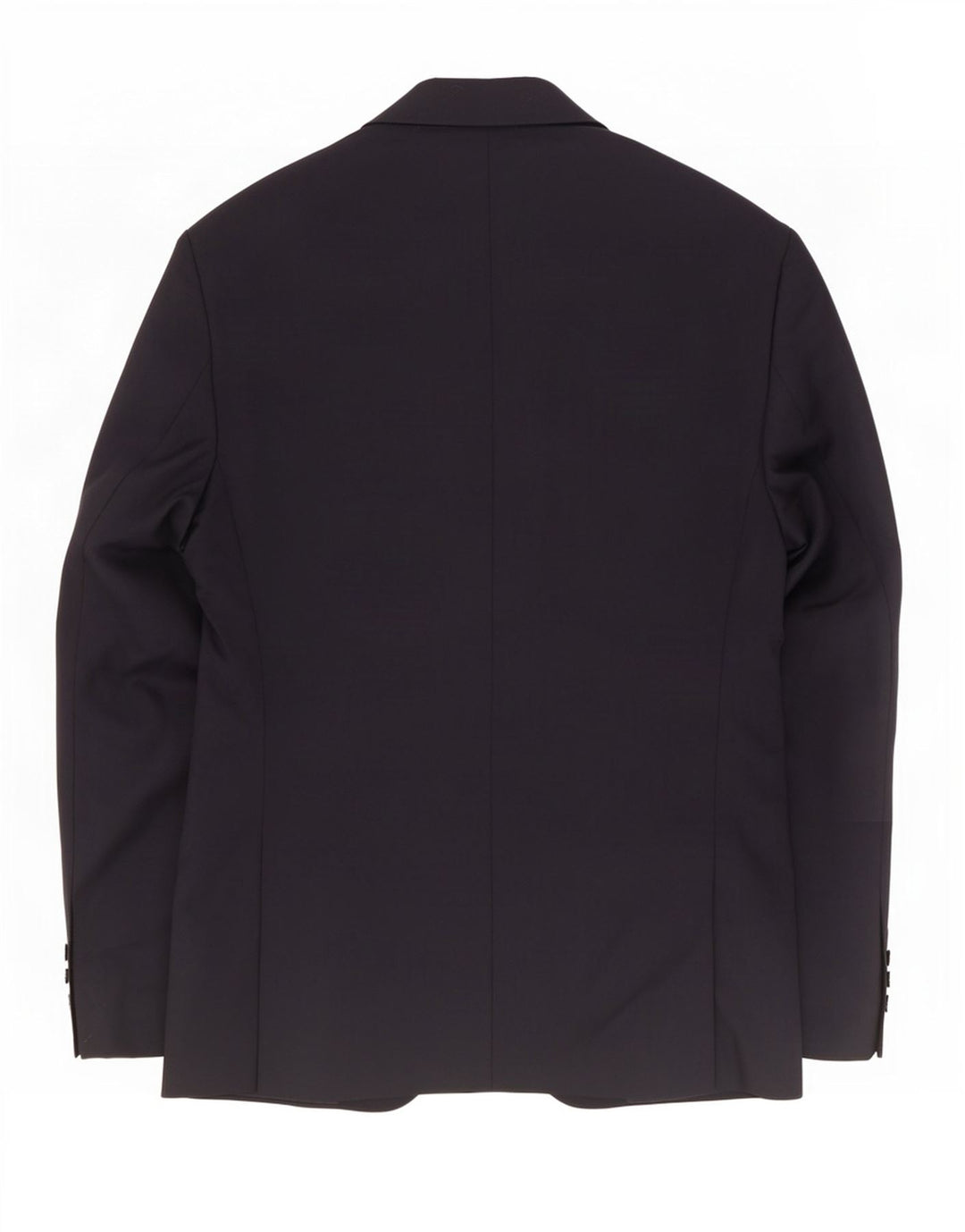 Zara Herren Sartorial 2-Knopf-Blazerjacke EU 50 Mittelmarineblaues Polyester