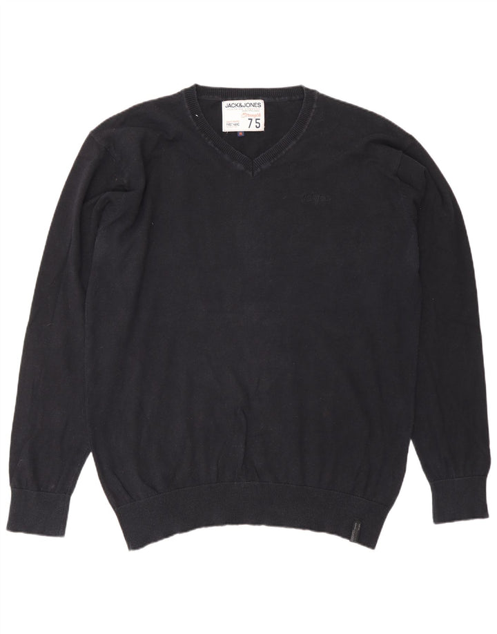 Jack & Jones Herren-Pullover mit V-Ausschnitt, XL, Marineblau