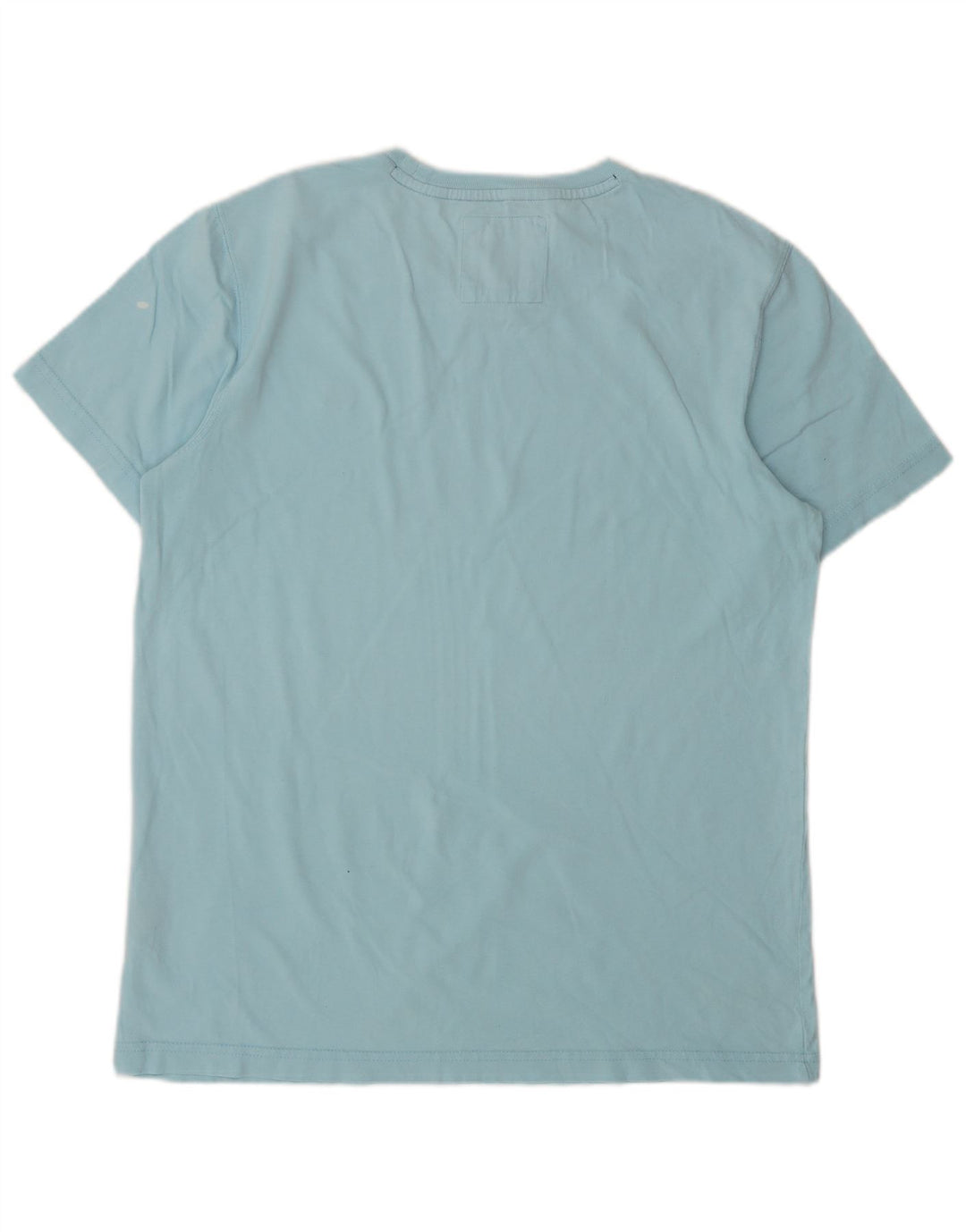 Crew Clothing Herren T-Shirt Top Small Blau Baumwolle