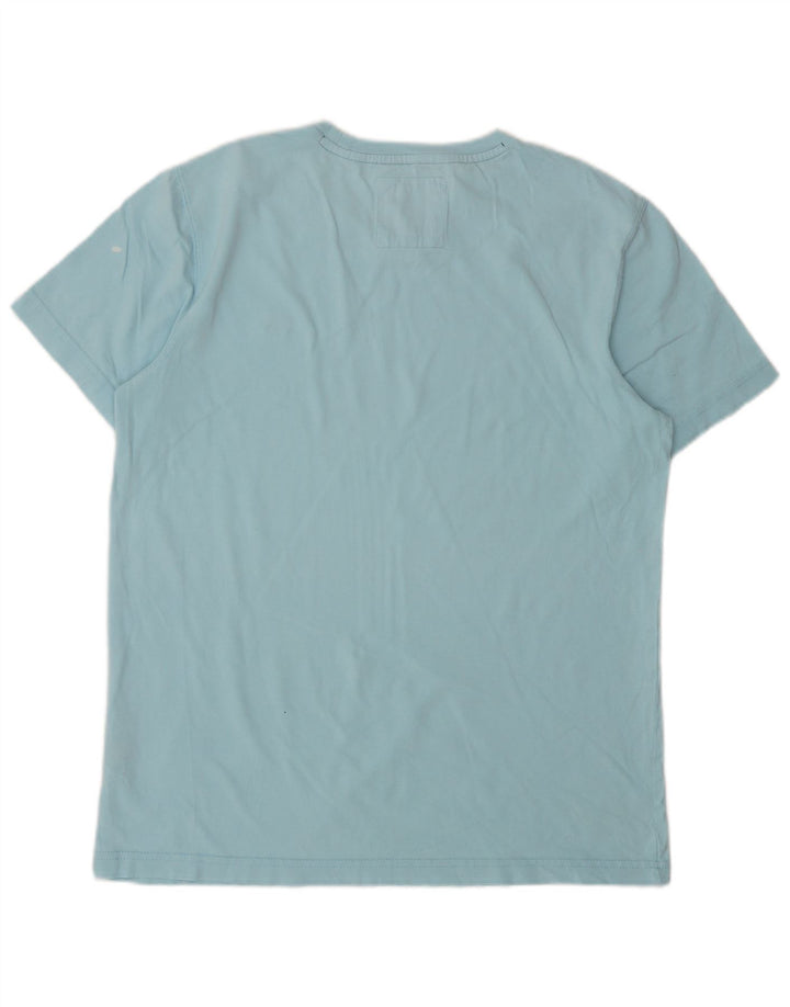 Crew Clothing Herren T-Shirt Top Small Blau Baumwolle