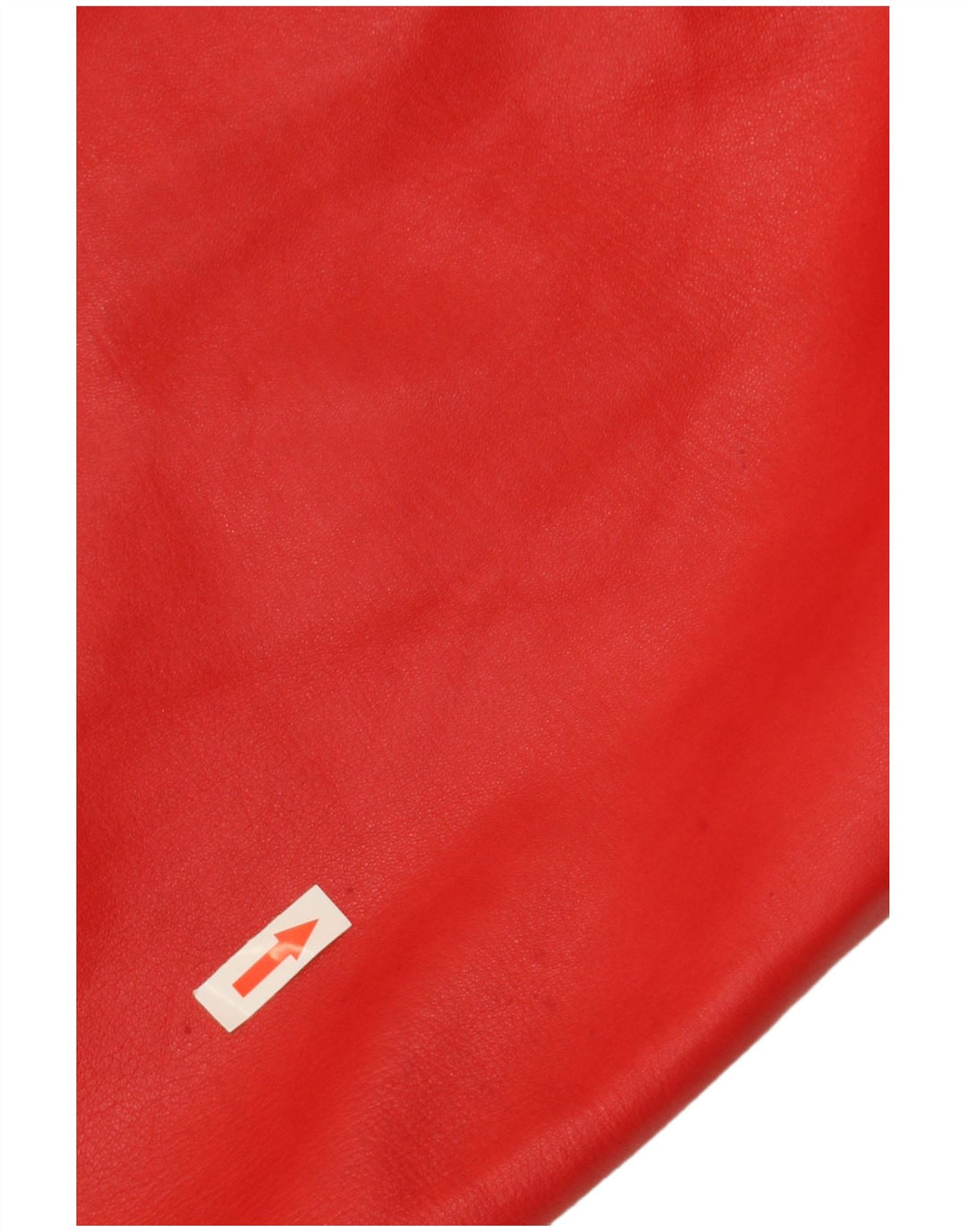 JEAN PIERRE MICHELET Damen Rock mit hoher Taille EU 42 Groß W28 Rotes Leder