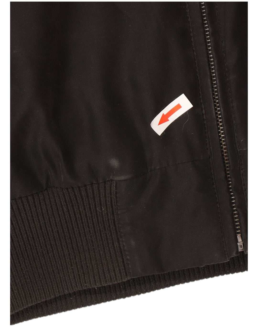 Polbot Herren Bomberjacke UK 40 Large Schwarz Polyester