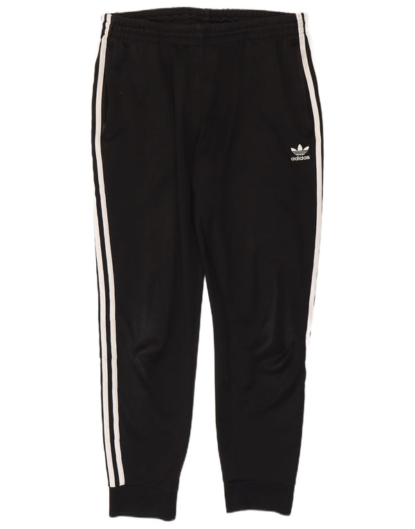 Adidas Herren-Trainingshose, Jogginghose, Größe L, Schwarz, Polyester