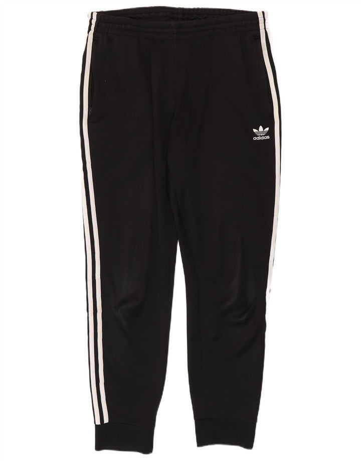 Adidas Herren-Trainingshose, Jogginghose, Größe L, Schwarz, Polyester
