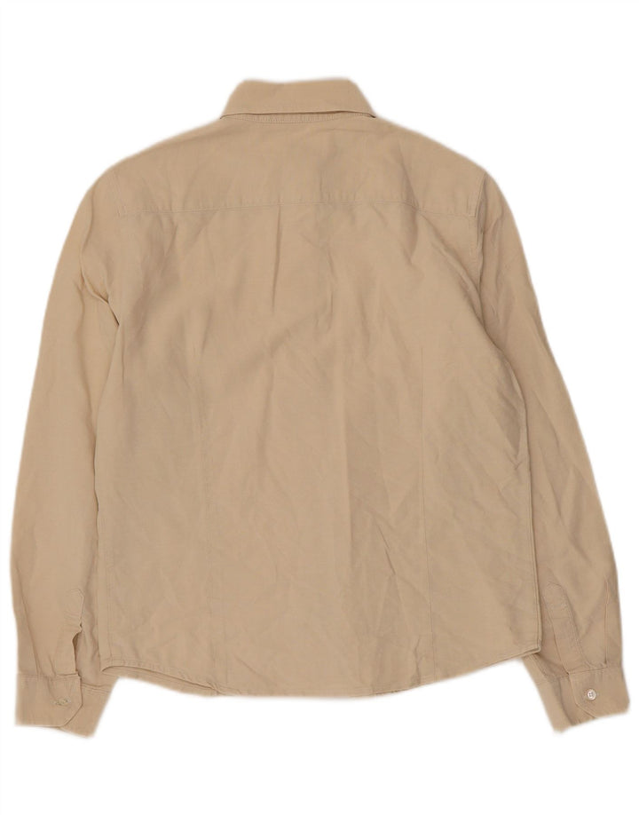 Henry Cottons Damenhemd IT 44 Mittelbeige Baumwolle