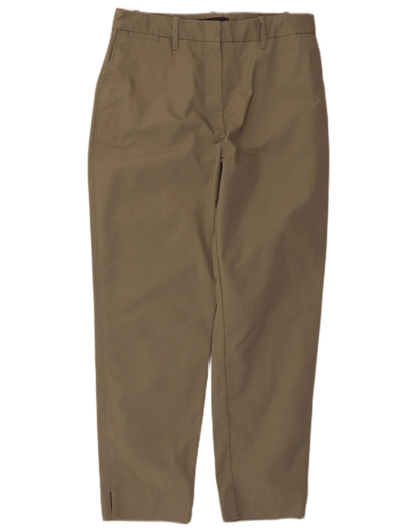 Marks & Spencer Damen Tapered Chinohose UK 10 Small W30 L26 Khaki