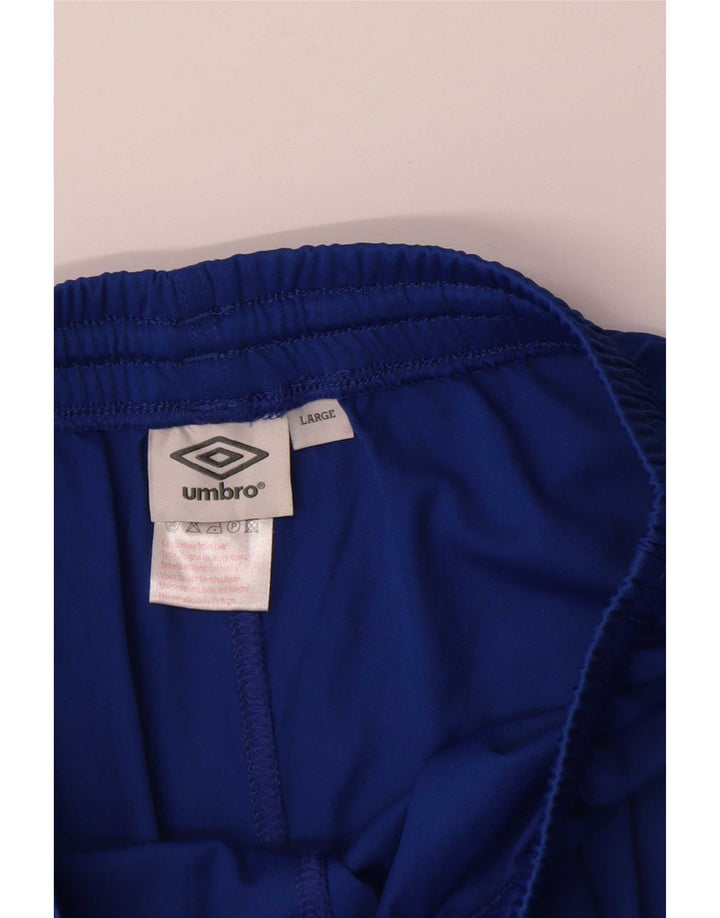 Umbro Herren-Sportshorts, groß, blau, Polyester