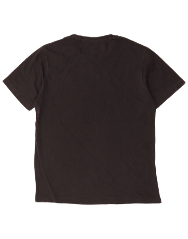 Jules Herren-T-Shirt mit Grafik, mittelgraue Baumwolle