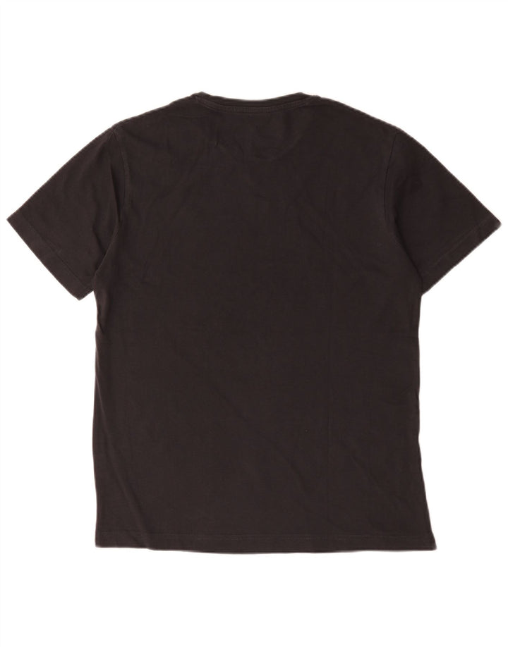 Jules Herren-T-Shirt mit Grafik, mittelgraue Baumwolle