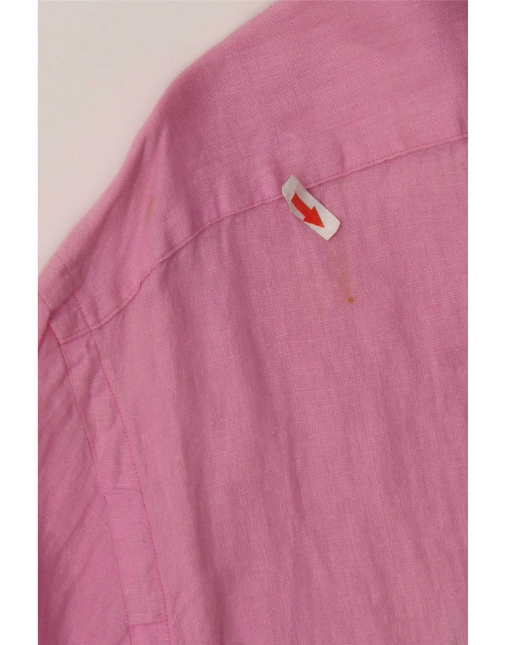 Polo Ralph Lauren Herrenhemd Mittelrosa Leinen