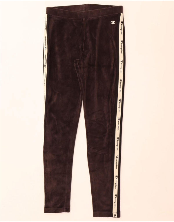 Champion Grafik-Leggings für Mädchen, 13–14 Jahre, XL, Grau