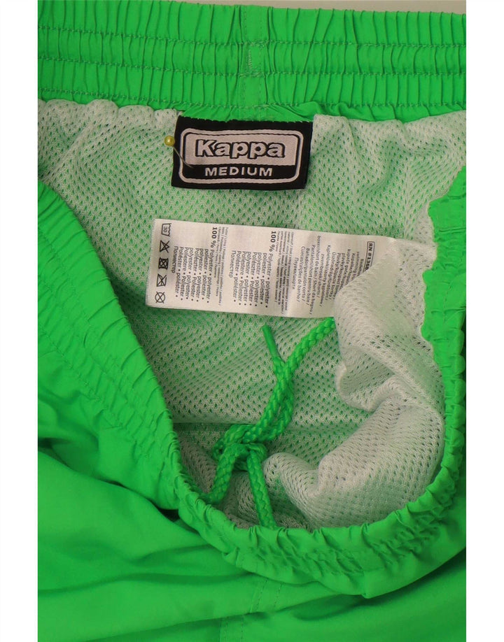 Kappa Herren Badeshorts mit Grafik, mittelgrün, Polyester