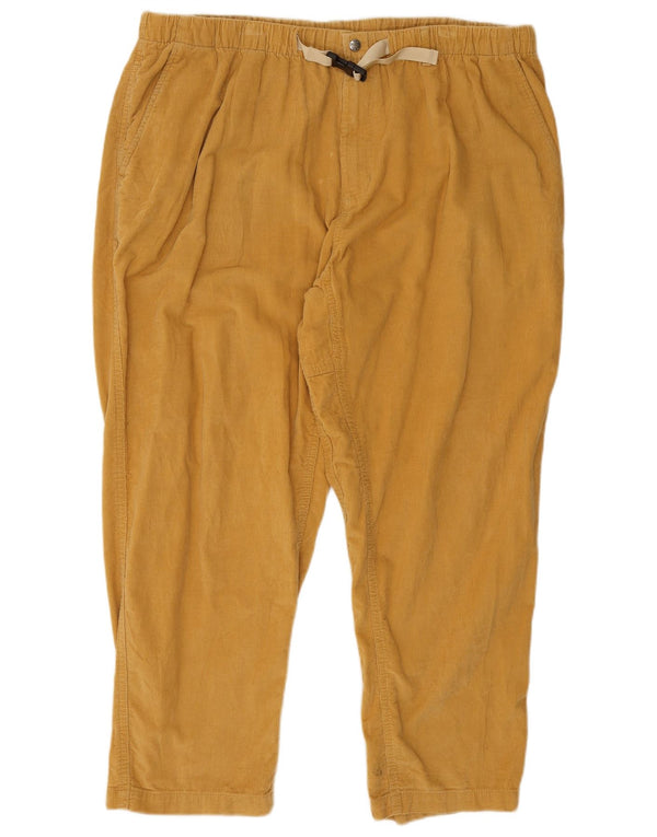 The North Face Herren Crop Cordhose 2XL W40 L26 Gelb Polyester
