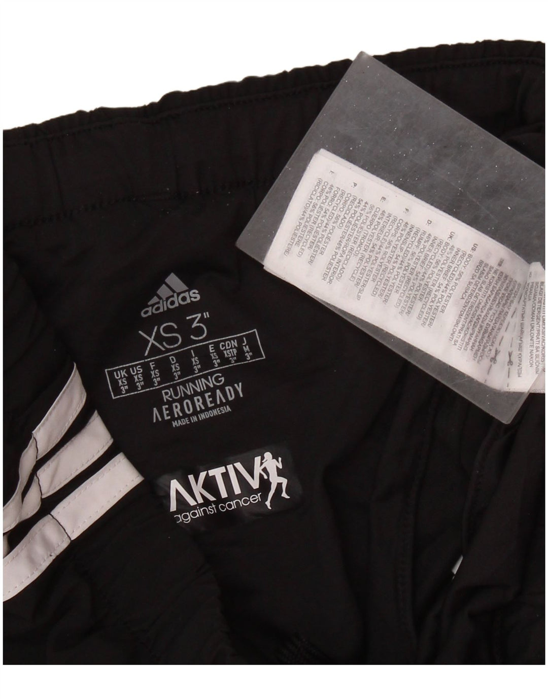 ADIDAS Damen Aeroready Sport Shorts UK 6 XS Schwarz Polyester