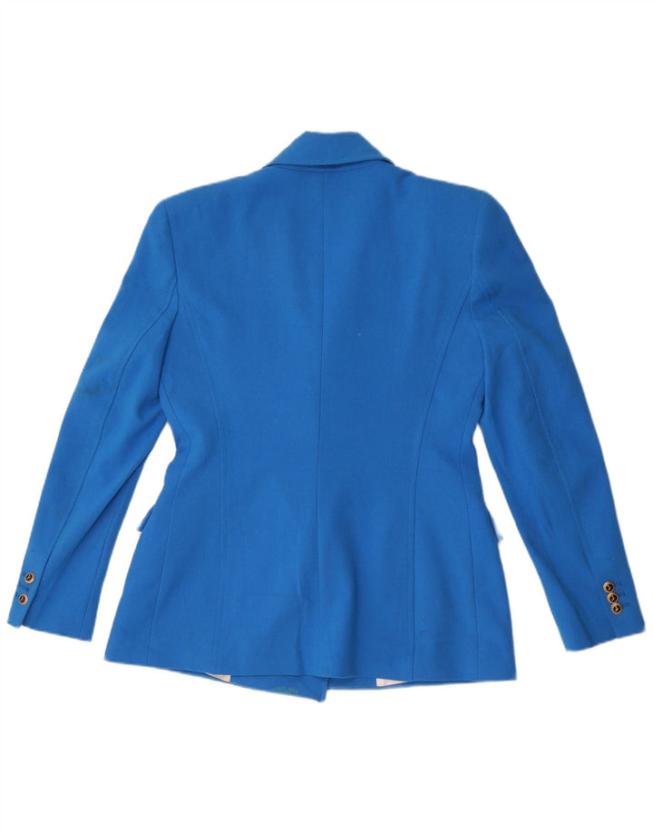 Zweireihiger Blazer für Damen von Zara, Gr. 14, Mittelblau