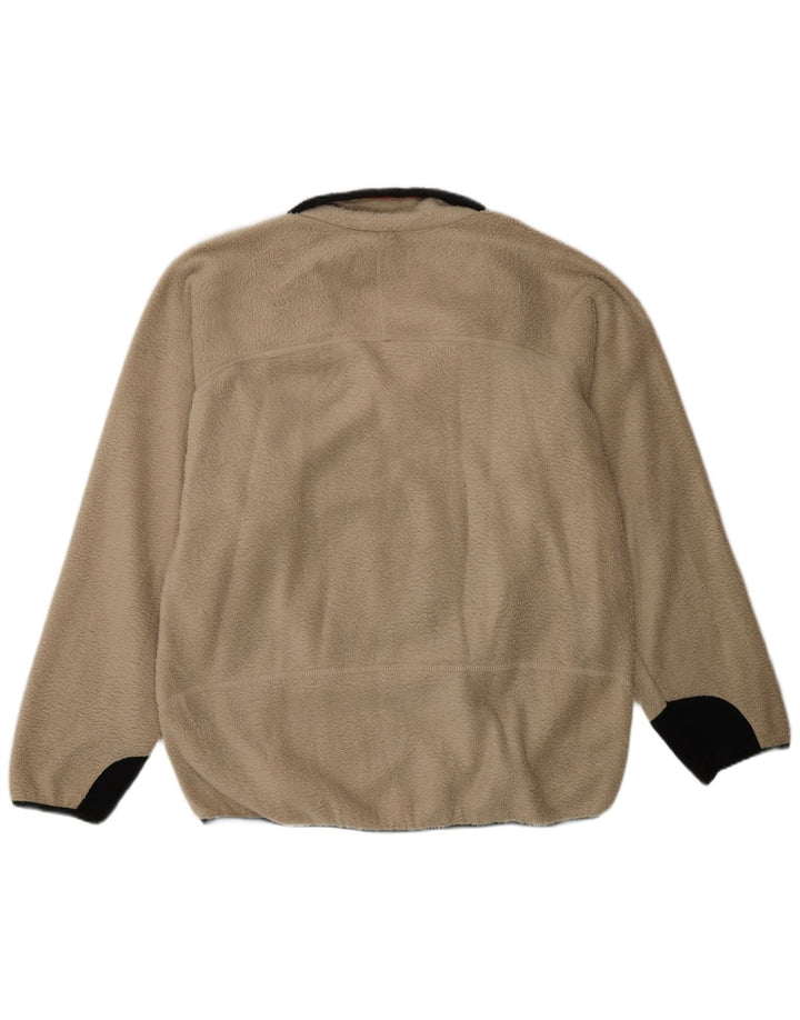 Fila Herren Fleecejacke UK 44 2XL Beige Polyester