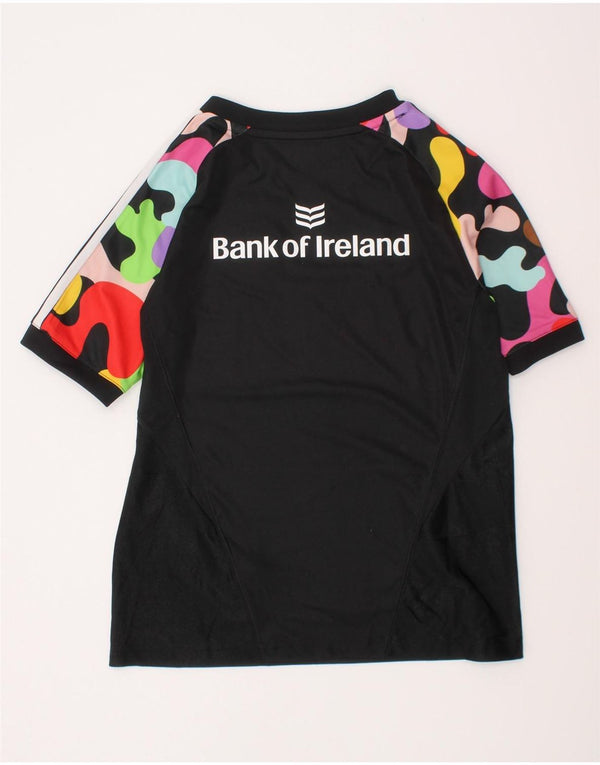 Adidas Munster Rugby Grafik-T-Shirt für Jungen, 9–10 Jahre, schwarze Tarnung