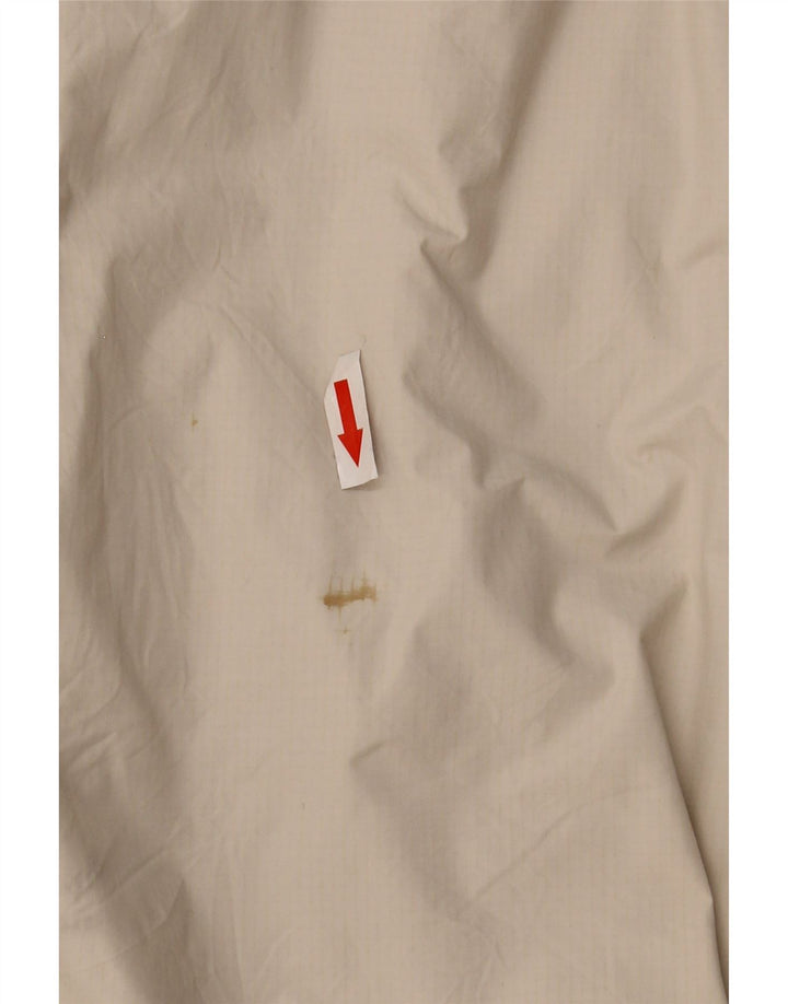 The North Face Damen-Regenjacke mit Kapuze, UK 14, Medium, Off-White-Nylon