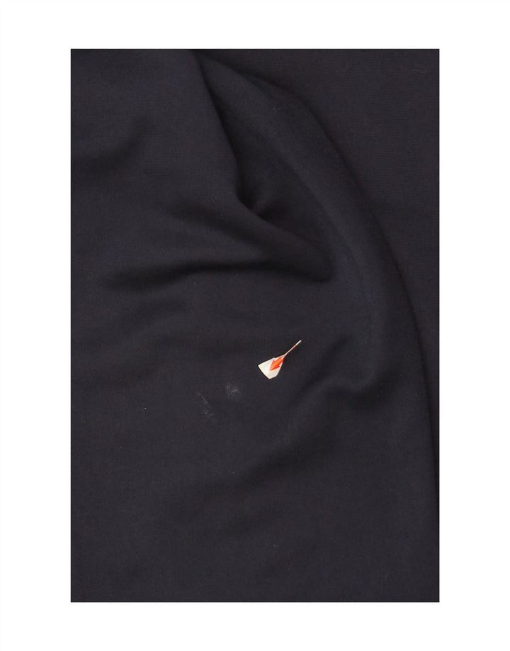 LOTTO Mens Tracksuit Top Jacket Small Navy Blue Colourblock Polyester Vintage Lotto and Second-Hand Lotto from Messina Hembry 