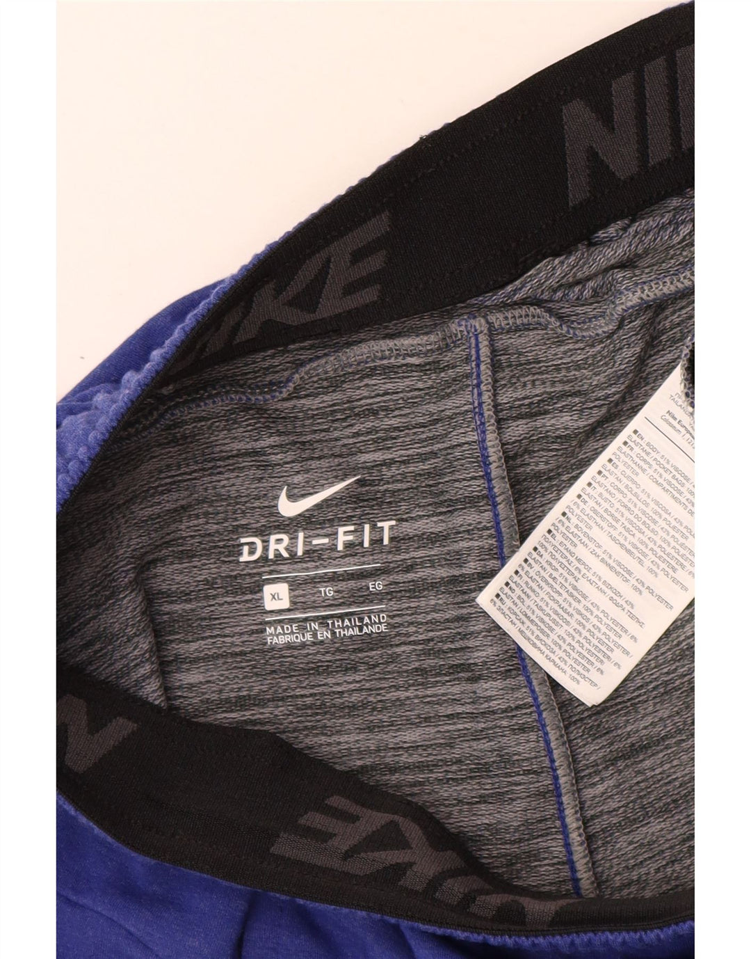 Nike Herren Dri Fit Sport Shorts XL Blaue Viskose