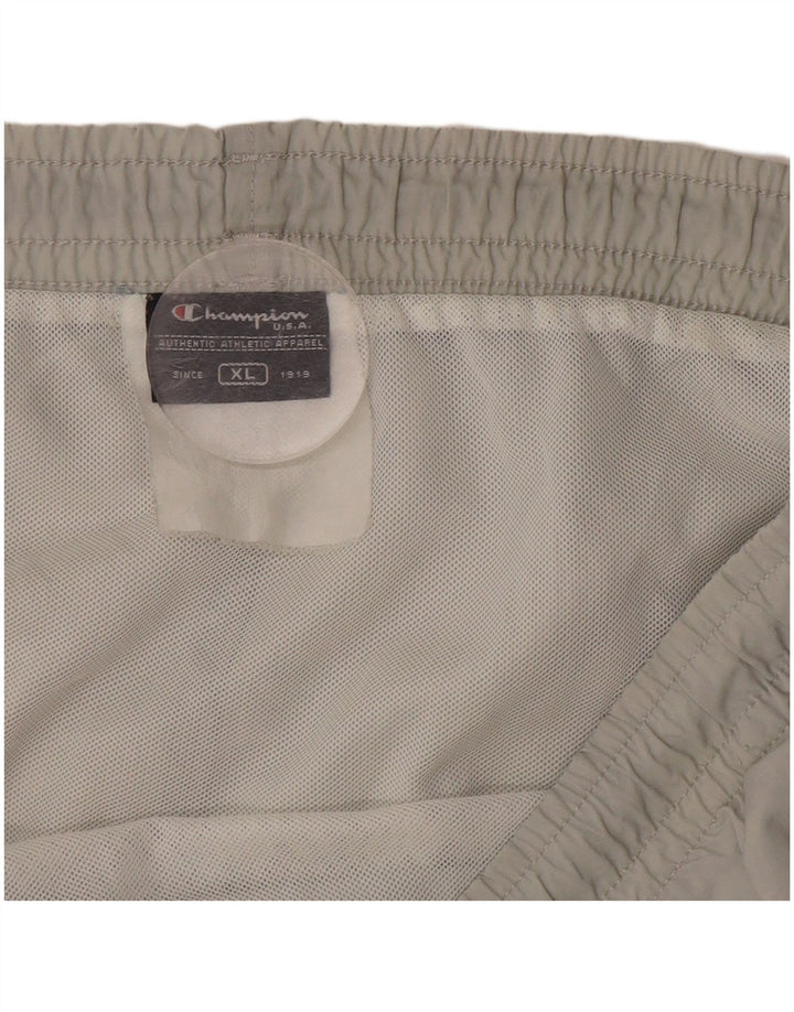 CHAMPION Herren Badeshorts XL Grau Colourblock